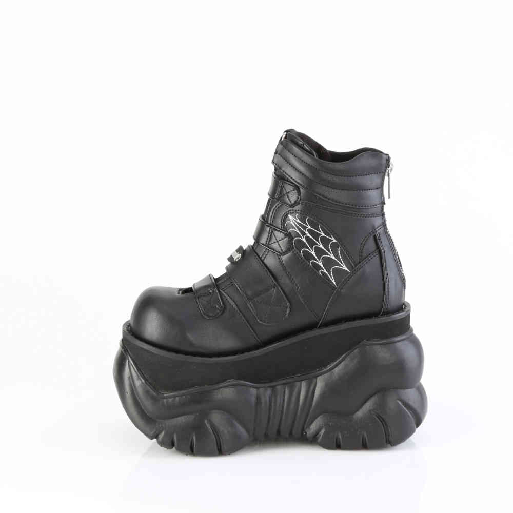 DemoniaCult - BOXER70 Platform Boots - Black